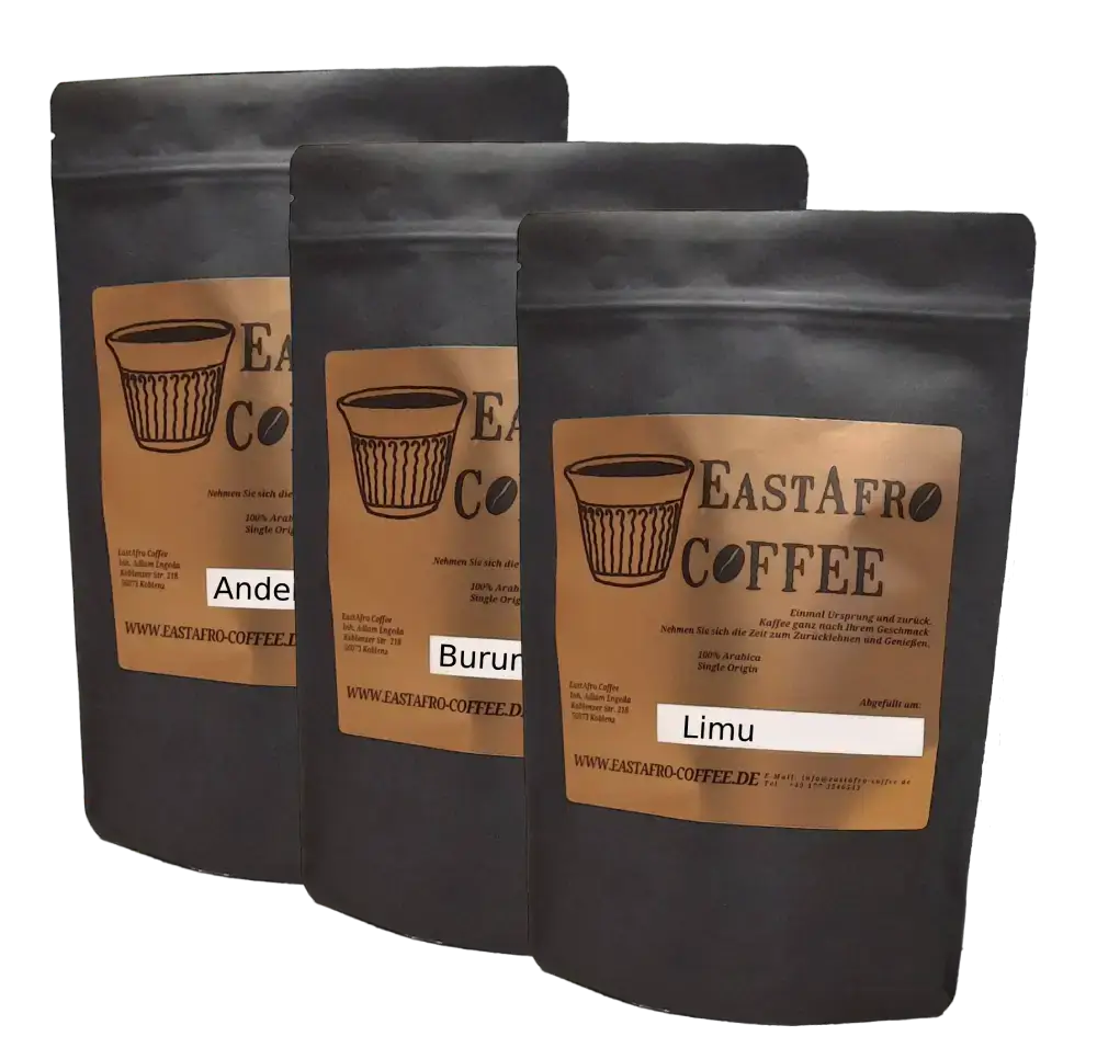 Espresso Probierpaket, 3x250g ganze Bohnen